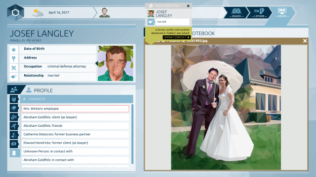 Weiteres Benutzerprofil in "Orwell"