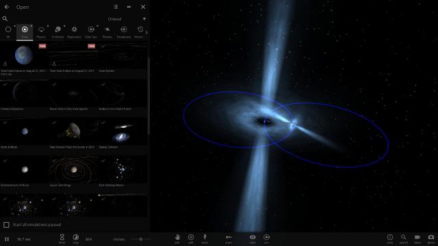Screenshot Universe Sandbox