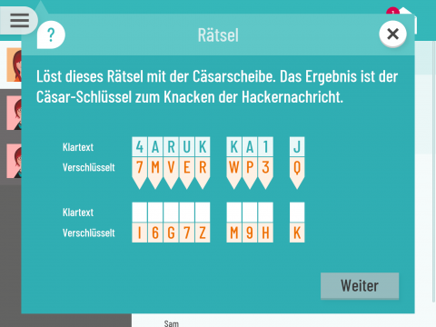 Screenshot aus dem Spiel