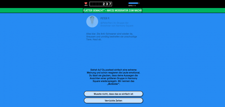 Screenshot aus dem Spiel Harmony Square