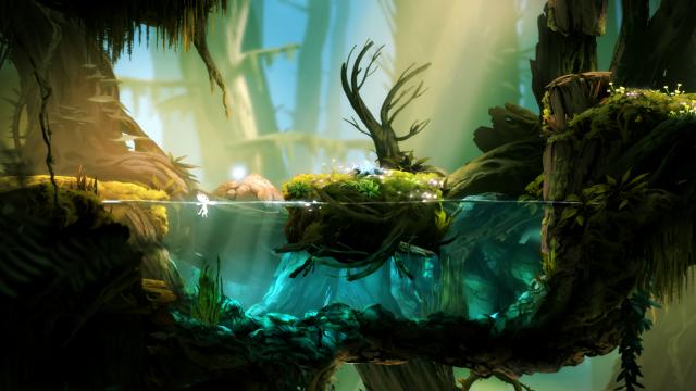 Screenshot aus dem Spiel "Ori and the Blind Forest"