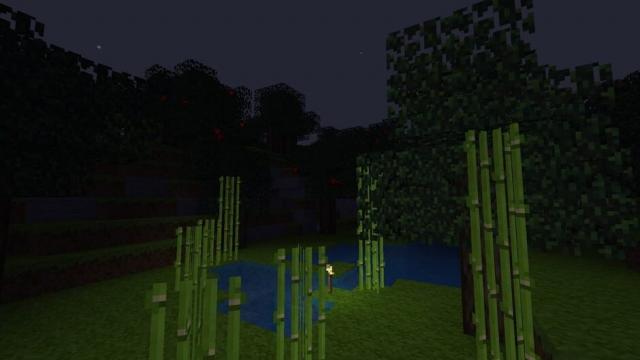 Bambuswald in Minetest
