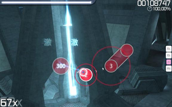 Screenshot aus 'osu!'