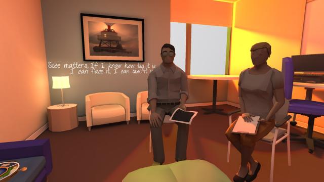 Freunde sind zu Besuch und unterhalten sich mit der Familie.