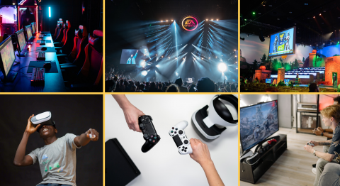 Collage von Symbolbildern