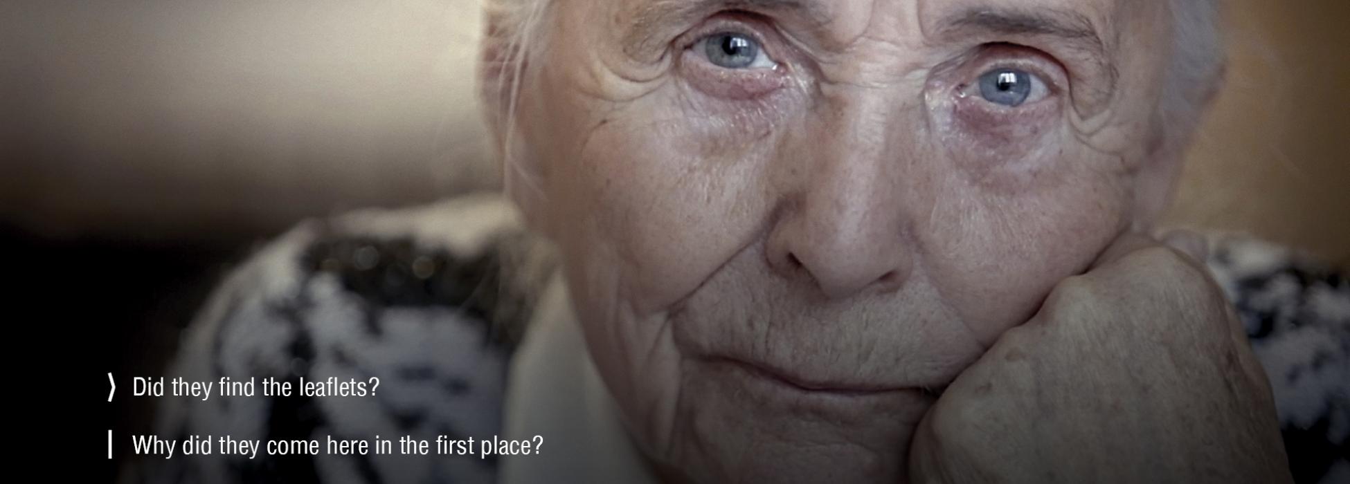 Screenshot aus einem Interview mit einem Familienmitglied