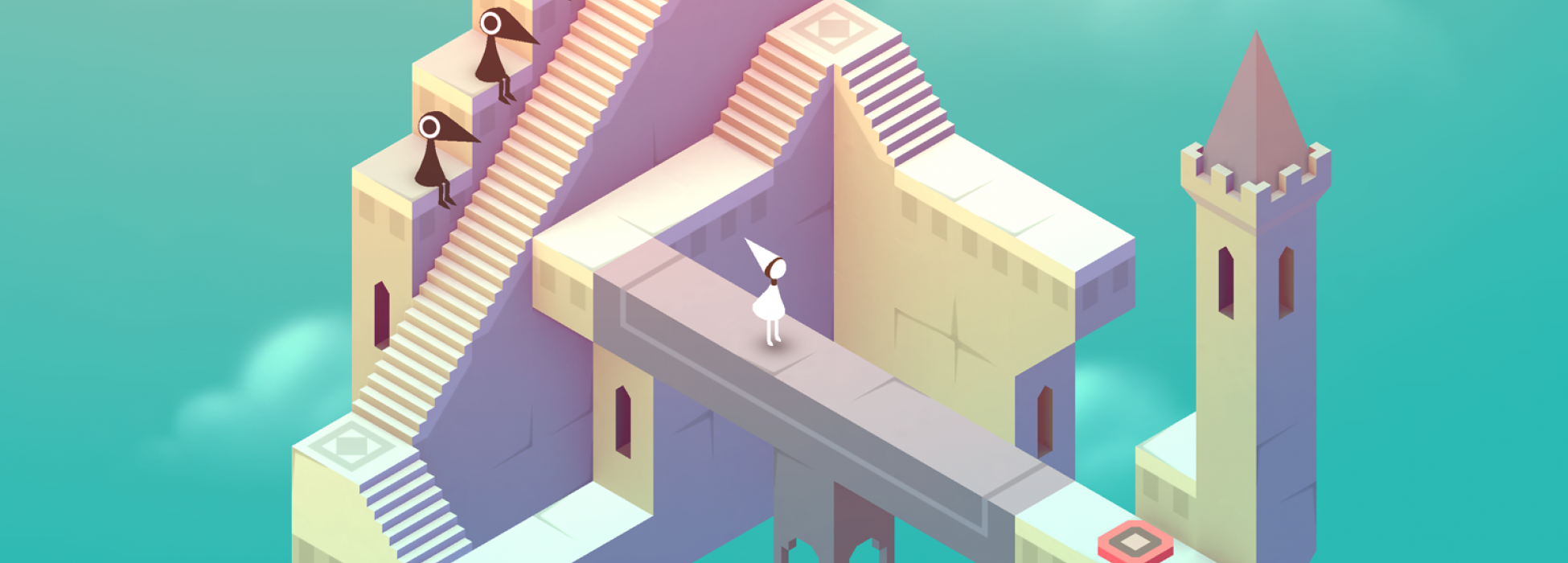 Screenshot des Spiels "Monument Valley"